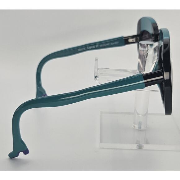 Face a Face Bocca Lova 1 Sunglasses Black Teal Italy 54 23 142 Replace Lenses main image 4